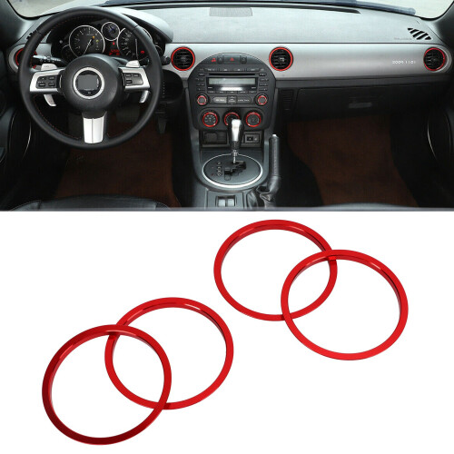 AC Auslass Ring Set Rot Mazda MX-5 2009-2015 1