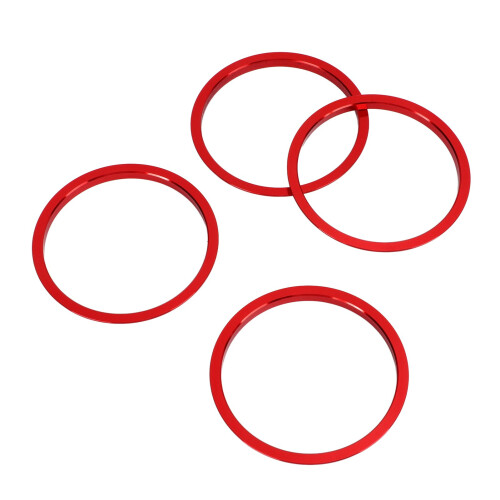 Dekorative AC Ringe Rot Mazda MX-5 2009-2015 1