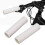 Fahrrad Lenkergriffe Gummi Weiß 2er Set 4
