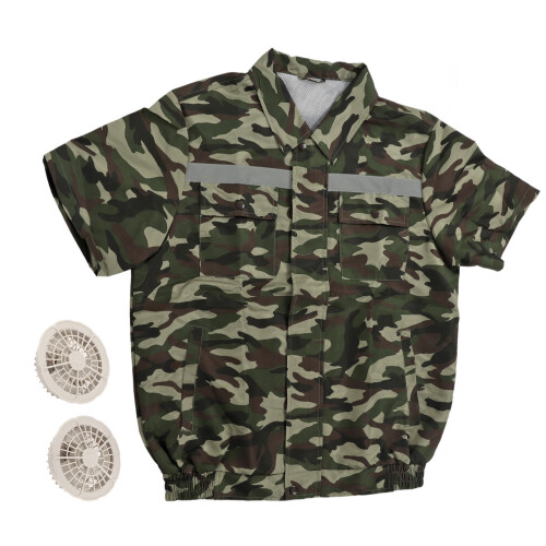 Kühljacke mit 2 Lüftern, 3 Stufen, L 2