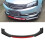 Frontlippen Set Universal Carbonfaser 16