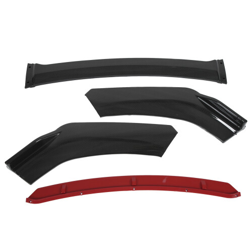 Frontlippen Set Universal Carbonfaser 1