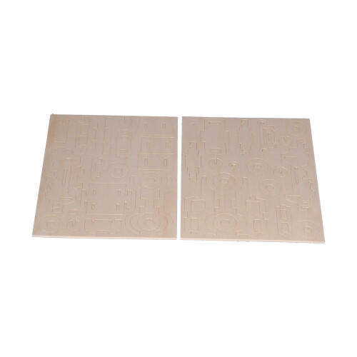 DIY 3D Holz Auto Puzzle Spielzeug Set 2