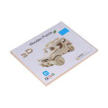 DIY 3D Holz Auto Puzzle Spielzeug Set