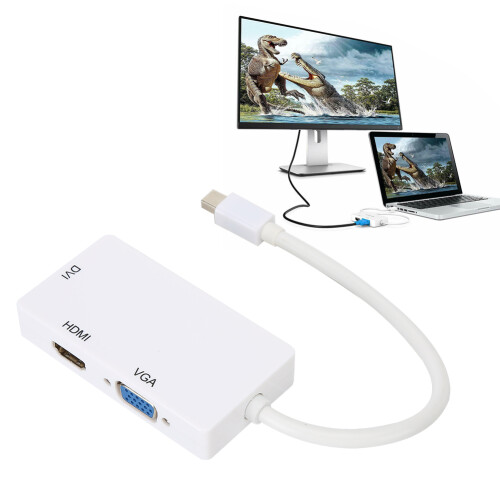 3 in 1 Mini DisplayPort Adapter Set