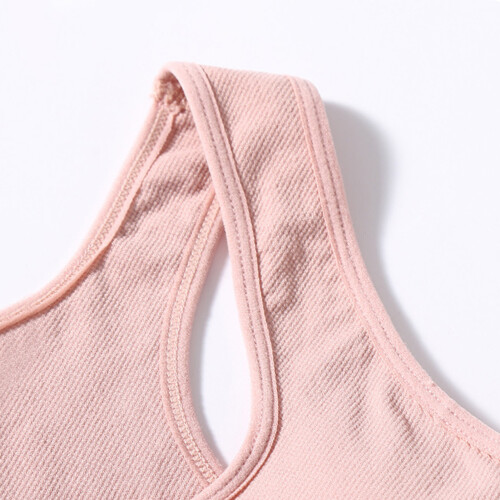 Damen Sport-BH Nylon Pink M U-Form
