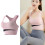 Damen Sport-BH Nylon Pink M U-Form 7
