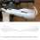 Lenkerprotektor Motorrad 22mm 28mm Handschutz Weiß 3