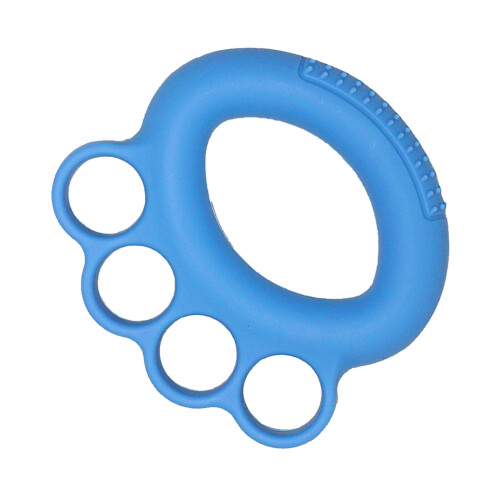 Grifftrainer Silikon Blau Fingerstrecker für