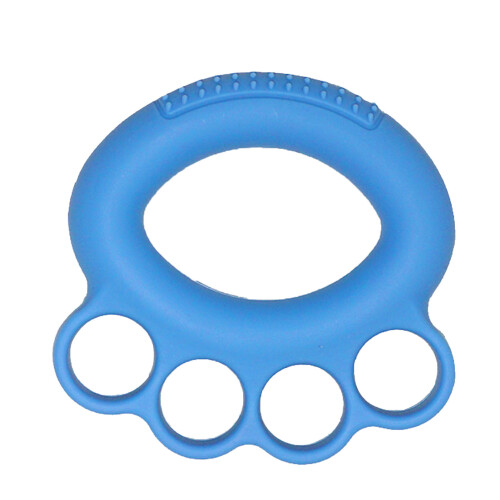 Grifftrainer Silikon Blau Fingerstrecker für 1