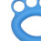 Grifftrainer Silikon Blau Fingerstrecker für 5