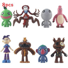 (8pcs) Poppy 5 Playtime Toy Action Figure Plastic Model Collectibles For Gaming Fans Collectors