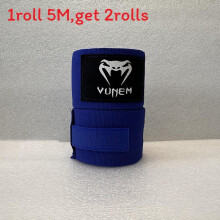 (Dark Blue) Kontact Venum 10m Boxing Handwraps With Breathable Material For Training Sparring And
