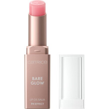 Soin des lèvres - CATRICE - Bare Glow Lip Oil Balm - 10 Cool Pink - Hydratation intense - Fini brillant