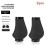 (Short)Rubber Handlebar Grips With Locking For Folding Electric Bikes Cyclists And 1