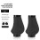 (Long)Rubber Handlebar Grips With Locking For Folding Electric Bikes And Cyclists 7