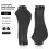 (Short)Rubber Handlebar Grips With Locking For Folding Electric Bikes Cyclists And 7