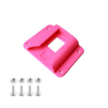 (Deep Pink) Car Accessory With Pig Nose Adapter And Mount Suitable For Front Storage