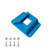 (Blue) Car Accessory With Pig Nose Adapter And Mount Suitable For Front Storage
