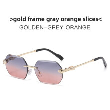 (StyleE)Óculos de sol chique armação quadrada com nível antiuv Uv400 para condução estilo rua e