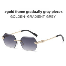 (StyleD)Schicke Sonnenbrille mit eckigem Gestell und Antiuv-Stufe UV400 für Street Style Autofahren und