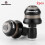 (Black)Bicycle Handlebar End Light With Aluminum Construction For Safety Enhanced 1