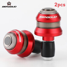 (Red)Bicycle Handlebar End Light With Aluminum Construction For Safety Enhanced