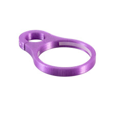 (Dark Purple)Bicycle Water Bottle Support With Anticorrosion Material And Oneclick Remove