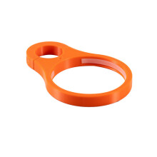 (Orange)Bicycle Water Bottle Support With Anticorrosion Material And Oneclick Remove