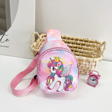 (Unicorn) And Cool Adorable Cartoon Shoulder Bag For Kids With Large Capacity