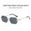 (StyleE)Chic Square Frame Sun Glasses With Antiuv Level Uv400 For Street Style Driving And 2