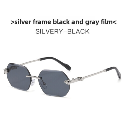 (StyleE)Chic Square Frame Sun Glasses With Antiuv Level Uv400 For Street Style Driving And 2