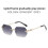 (StyleE)Chic Square Frame Sun Glasses With Antiuv Level Uv400 For Street Style Driving And 5