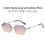 (StyleE)Chic Square Frame Sun Glasses With Antiuv Level Uv400 For Street Style Driving And 8