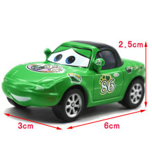 (Lu Ba Fan MIN)Cars Movie Alloy Race Car Toy With Inertia Drive For Kids Play Collection And