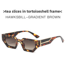 (Brown)Modische quadratische Herrenbrille mit UV-Schutz für tägliche Ausflüge und Veranstaltungen