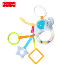 (Elephant)Lion Deer Soft Rattle Toy With Soothing Features For Engagement Baby