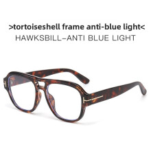 (Orange Transparency)Óculos minimalistas com armação completa lentes de PC proteção UV para uso casual condução e