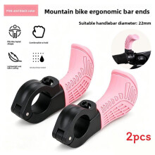 (Pink)Guidão de buzina de mountain bike silicone antiderrapante para recreação de aventura e