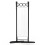Foldable Screen Room Divider 4 Panels Home Office Off White 1PCS 9