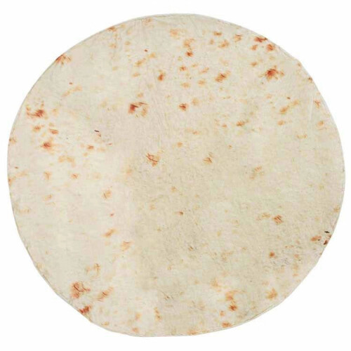 Babydecke Tortilla-Textur mit Mütze 0-6 Monate