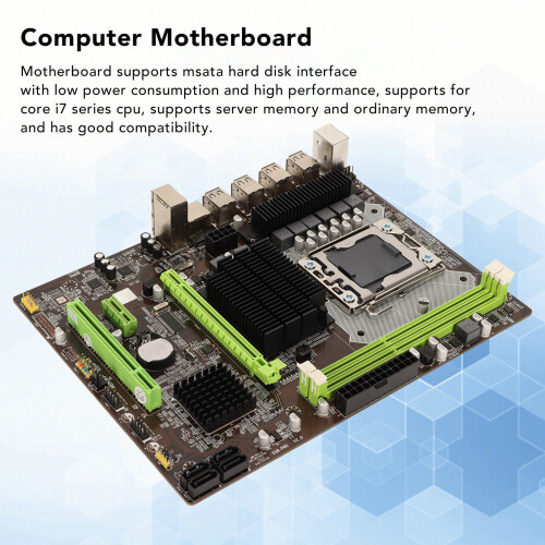 X58 Pro M-ATX Mainboard DDR3 LGA 1366 PC 2