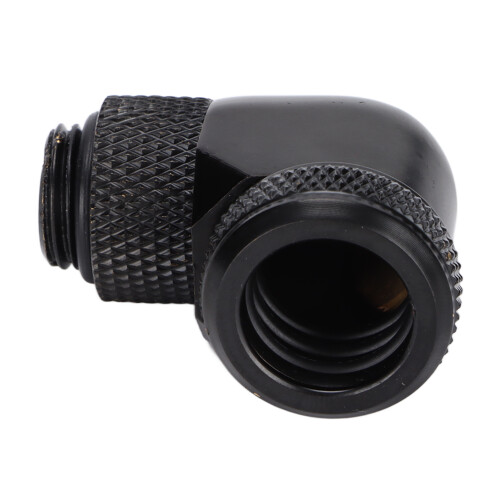 Wasserkühlung Hartrohranschluss schwarz 360 G1/4