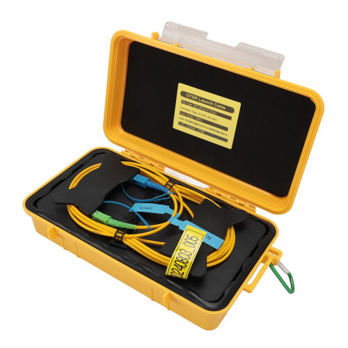 OTDR Prüfkabel SC/UPC auf SC/APC 500m SM G652D 2