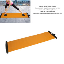 Fitness Rutschbrett 180x50cm mit Schuhüberzügen