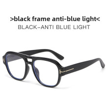 (Black Transparency)Minimalist Eyewear With Full Frame Pc Lenses Uv Protection For Casual Wear Driving And