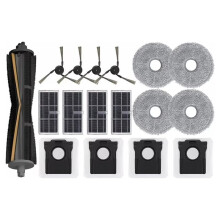 Ersatzteilset für Mova P70 Pro Ultra Saugroboter, Hauptbürste, Seitenbürste, Staubbeutel, Staubsaugerteile