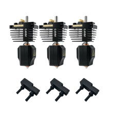 0.4mm Extruder Hotend for Flashforge C5/C5 Pro Wear Resistant Nozzle Integrated Print with Silicone Cleaning Brush