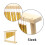 20-Note Desktop Sound Tree Wind Chime - Solid Wood Frame Musical Instrument for Early Education & Orff Percussion Gold 5