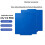 For Flashforge Creator 5 5 Pro Cold Forging Plate 266x290mm Dual Surface Printing Bed Low Temperature Spring Steel Plate 1